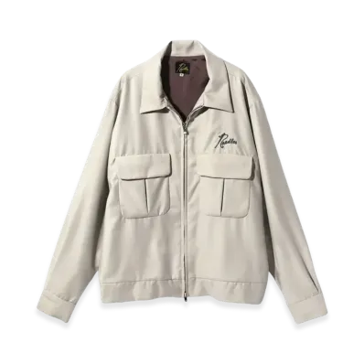 NEEDLES PE/W Gabardine Sport Jacket "Beige"