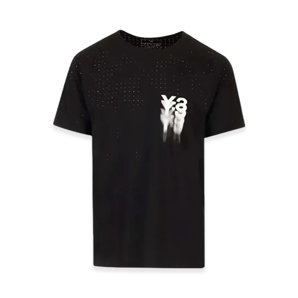 Y-3 Running Short Sleeve T-Shirt "Black"