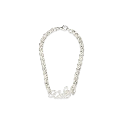 WIND AND SEA x GOD SELECTION XXX (XXX-Sea) Silver Bracelet "Silver"