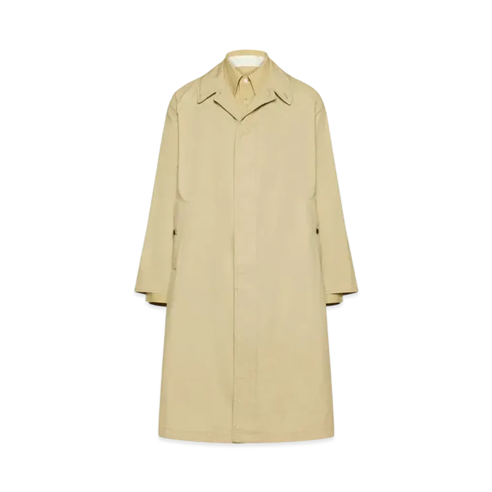 Maison Margiela Men's Trench Coat "Pink Beige"