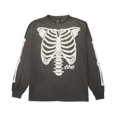 SAINT Mxxxxxx VLONE L/S T-Shirt Bone "Black"