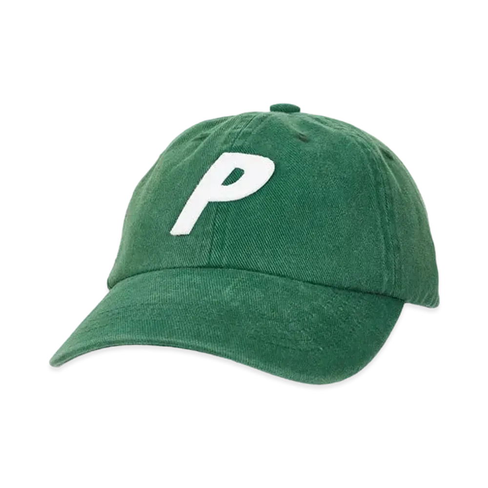 パレス ウォッシュド ツイル P 6-パネル "グリーン"