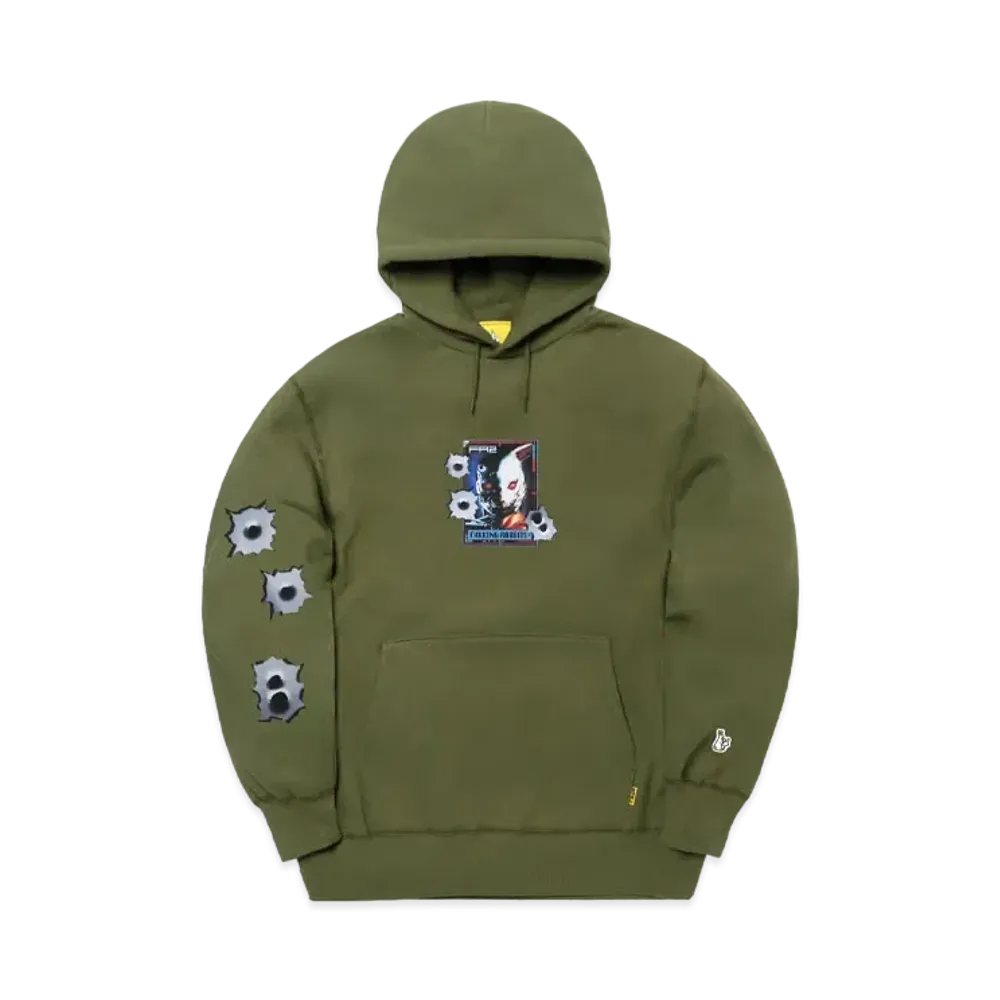 FR2 Cyborg Hoodie "Khaki"