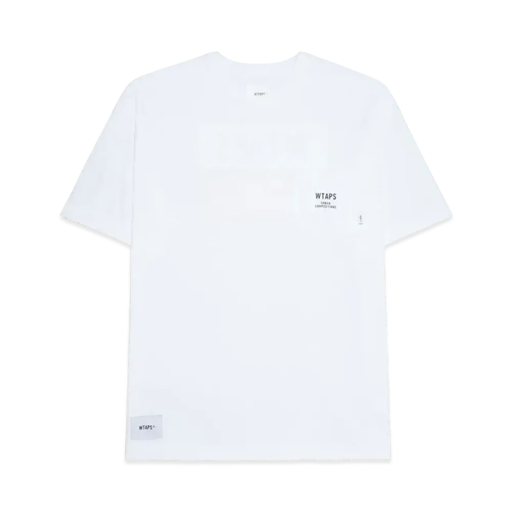 WTAPS OBJ 01 / SS / Cotton. Composition "White"