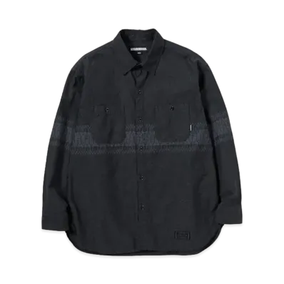 NEIGHBORHOOD BI Chambray Shirt LS "Black"