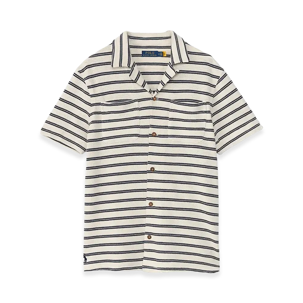 Polo Ralph Lauren Shirts "Ivory/Navy"