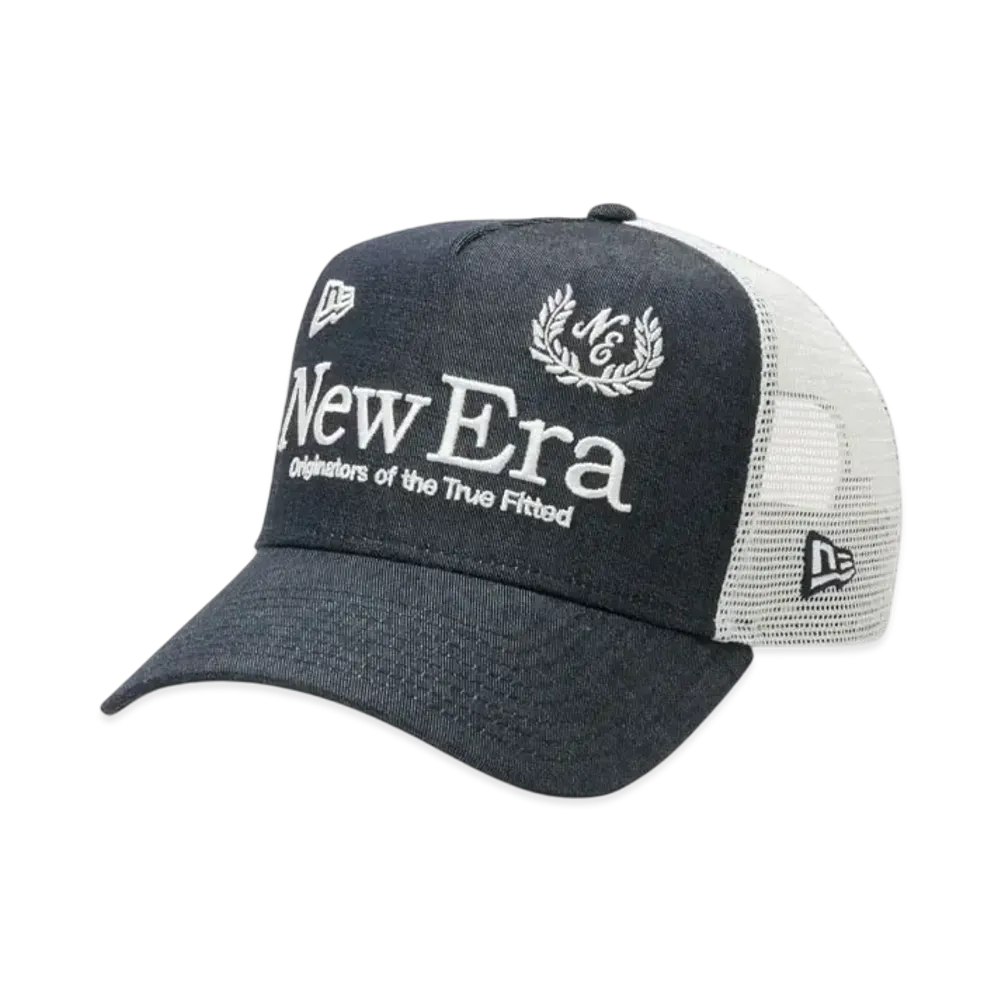NEW ERA Golf 9Forty A-Frame Tracker Sustainable Series ECOPET "Denim/White"