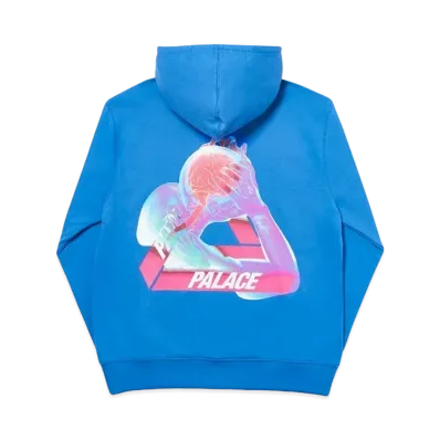 PALACE Tri-Gaine Hood "Blue"