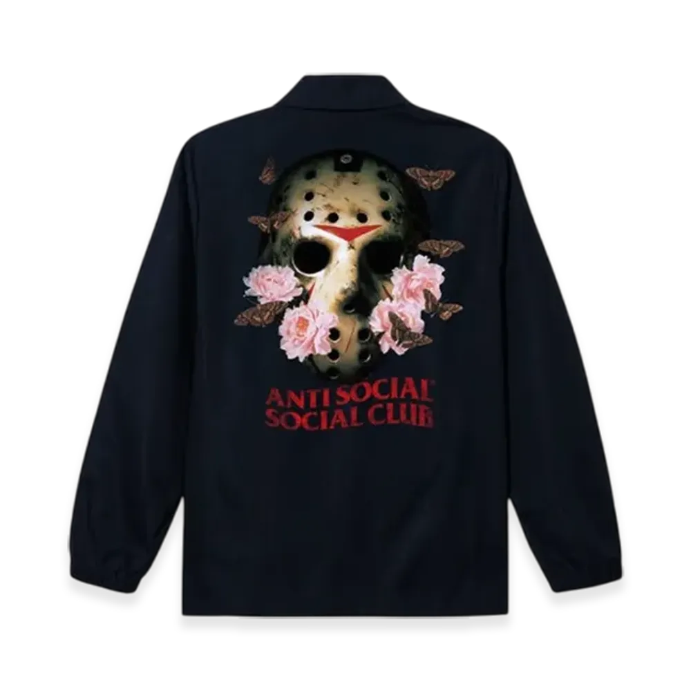 ANTI SOCIAL SOCIAL CLUB Hockey Coaches Jacket "Black"