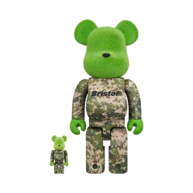 Bearbrick x READYMADE x FCReal Bristol 100% & 400%