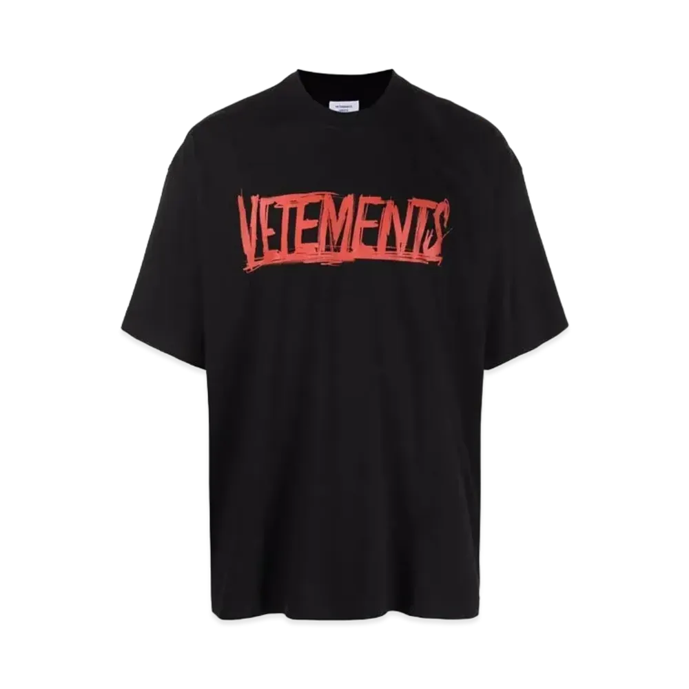 VETEMENTS World Tour Tee "Black Red"