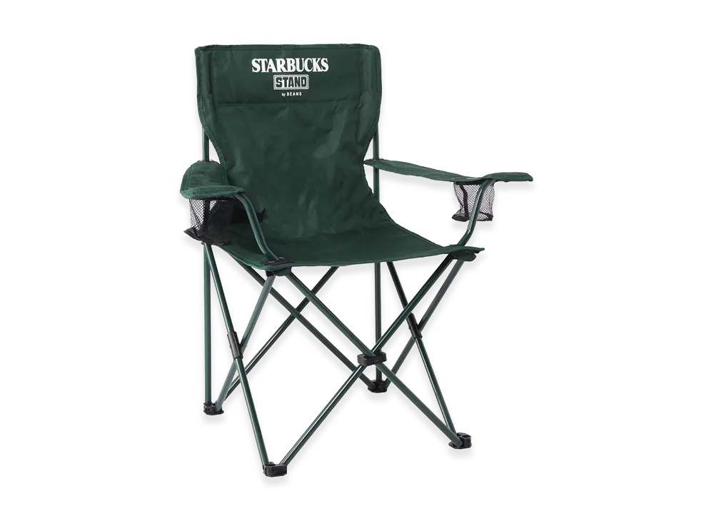 STARBUCKS STAND x BEAMS x Coleman Resort Chair "Green"