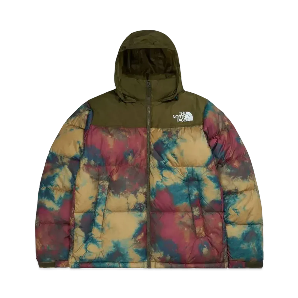 The North Face Novelty Nuptse Jacket "Ice Dyed Antelope Tan"