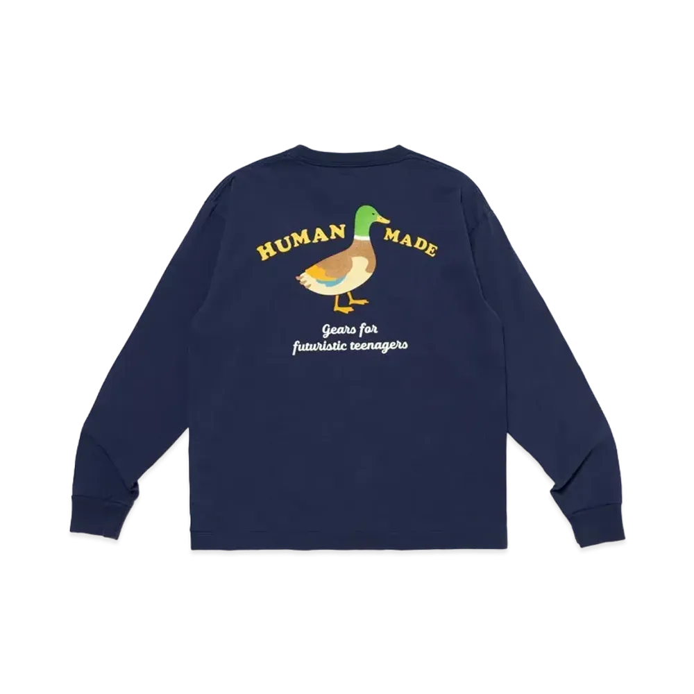 HUMAN MADE Graphic L/S T-Shirt #3 "Navy"