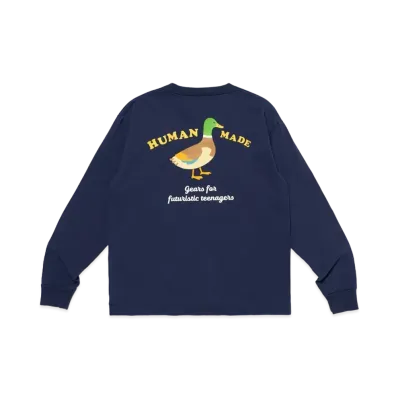 HUMAN MADE Graphic L/S T-Shirt #3 "Navy"
