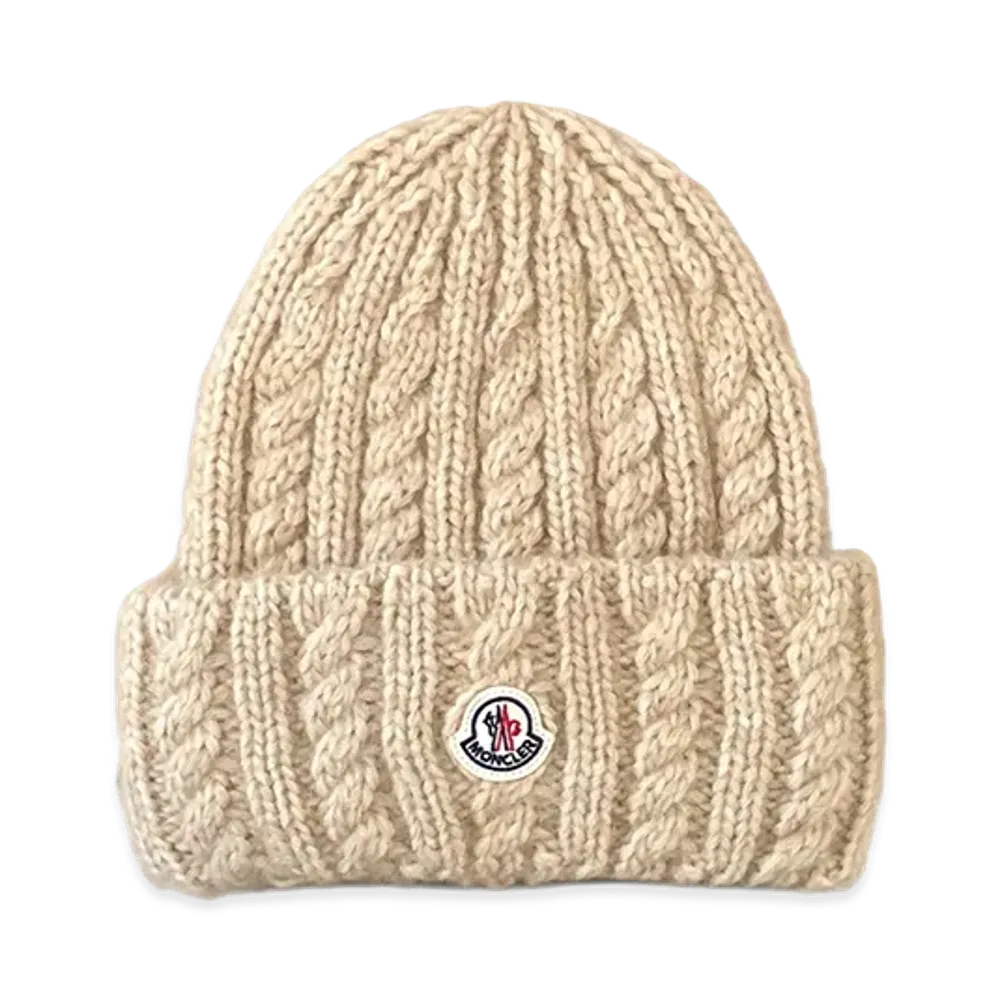 MONCLER Women's Beanie "Beige"
