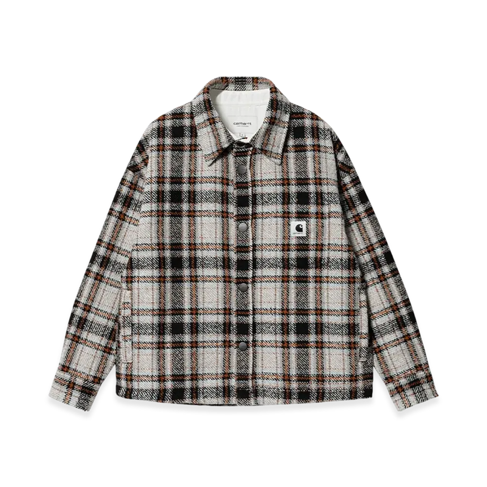 Carhartt WIP Women's Stroy Check Shirt Jacket "Wax"