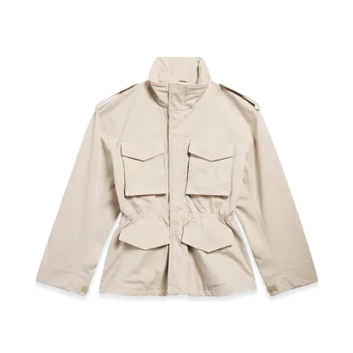 BALENCIAGA Hourglass Parka "Light Beige"