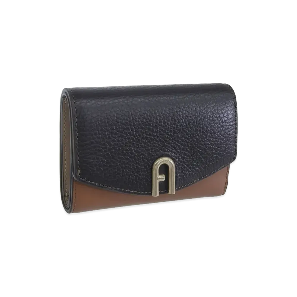FURLA Primula M Compact Wallet "Black"