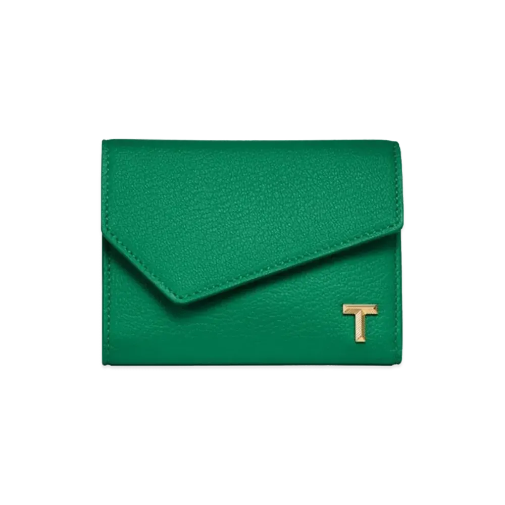 Tiffany & Co. T Wallet "Green"