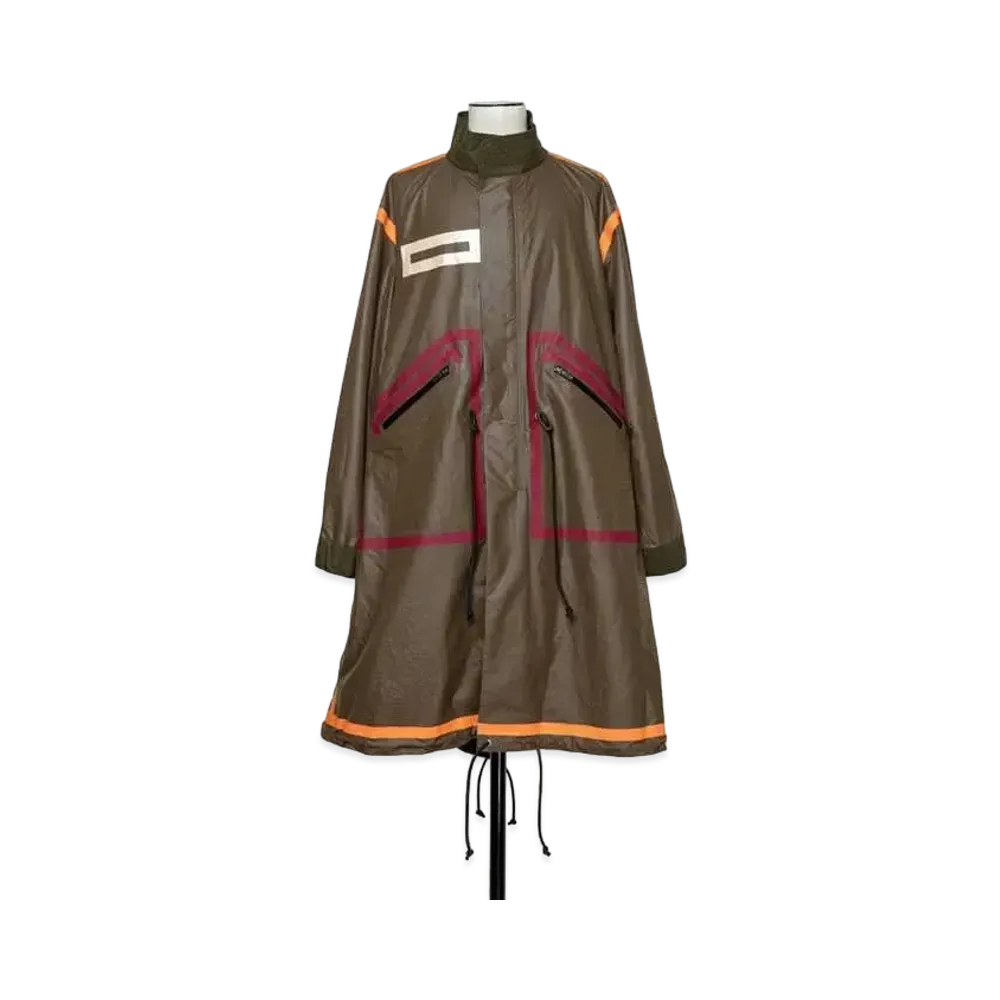 sacai x CLOT Reversible Coat "Khaki"