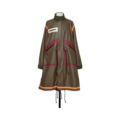 sacai x CLOT Reversible Coat "Khaki"