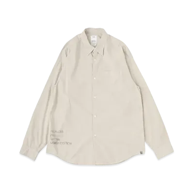 visvim CHORE SHIRT L/S "Grey"