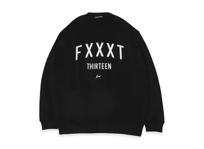 GOD SELECTION XXX x FRAGMENT 13th Anv FXXXT Sweatshirt GX-S26-13FCS-01 "Black"