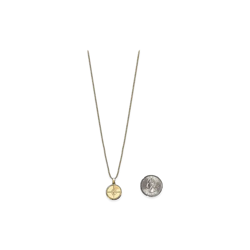 Supreme x UNDERCOVER Public Enemy 14K Gold Pendant "Gold"