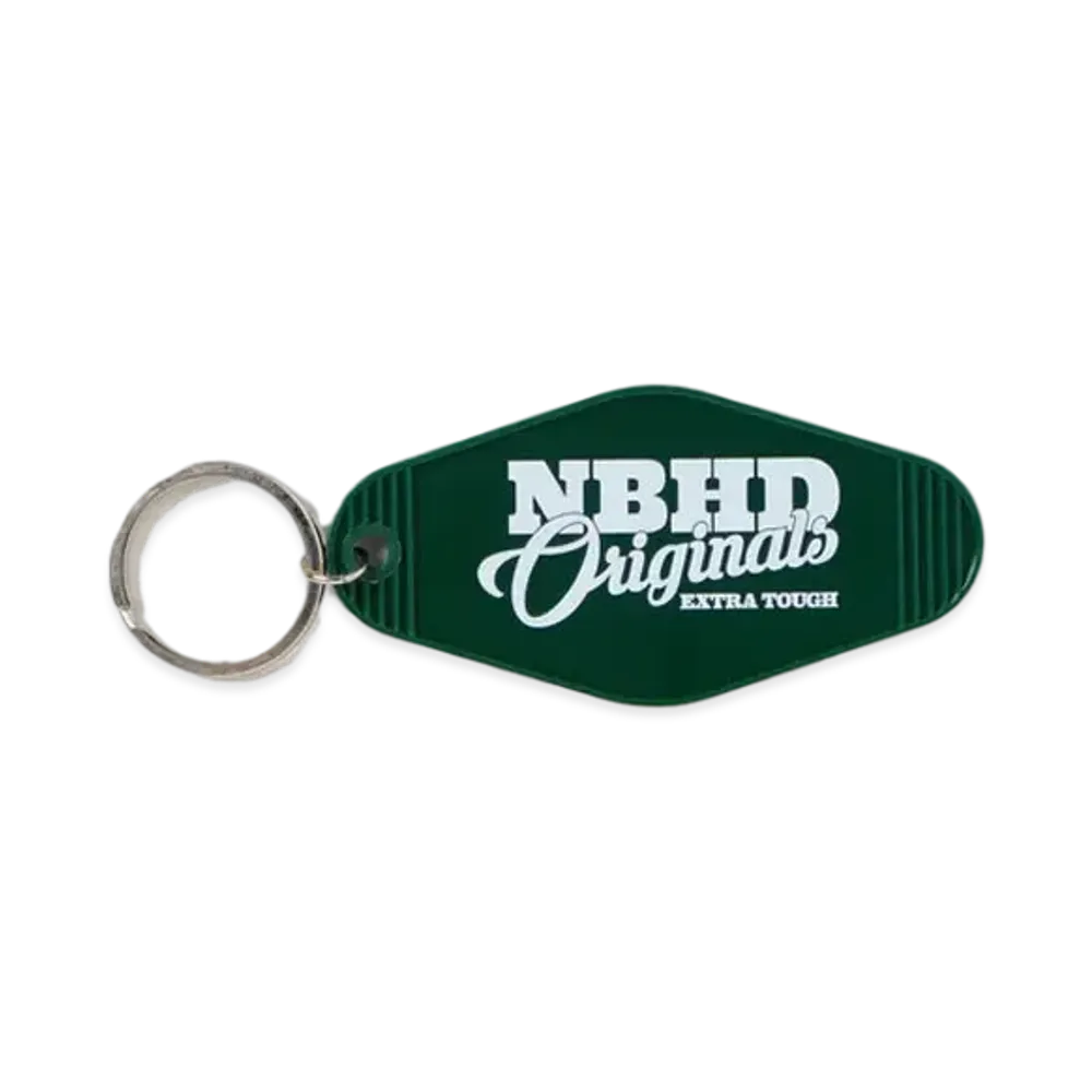 NEIGHBORHOOD Motel Type Key Tag-1 "Green"