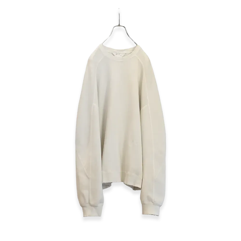 ANCELLM Smooth Sweat Shirt "Off"