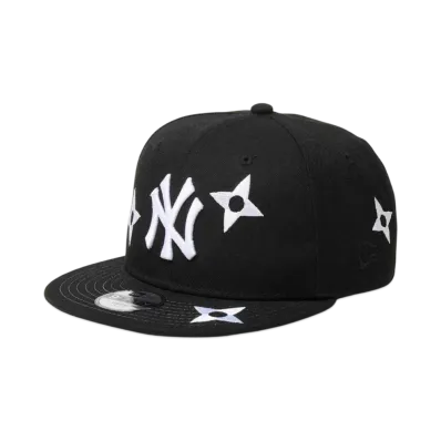 NEW ERA Youth 9Fifty MLB Flower Embroidery New York Yankees "Black"