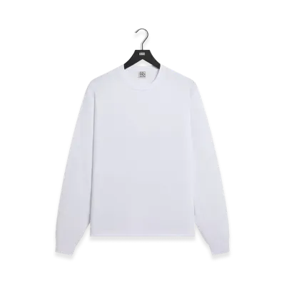 Kith &Kin Long Sleeve Darin Tee "White"
