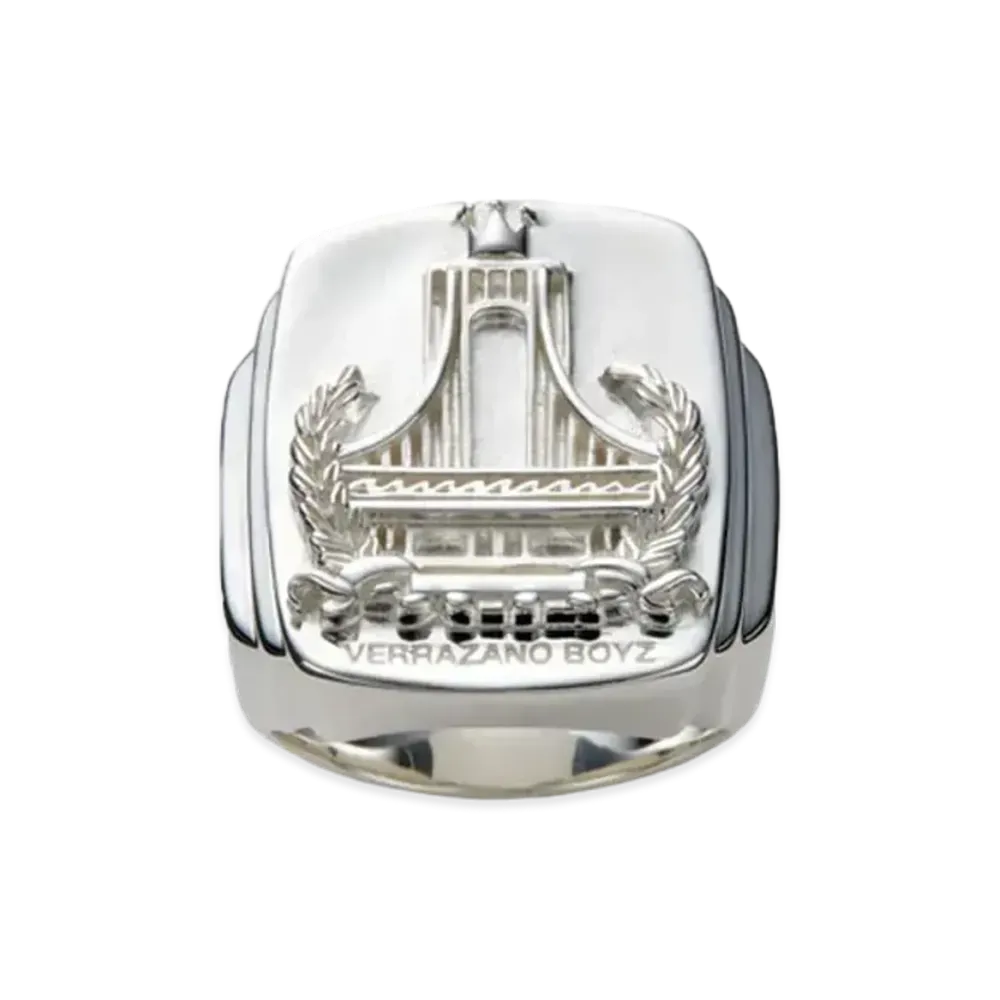 NEIGHBORHOOD x Lordz of Brooklyn Silver Ring "Silver"