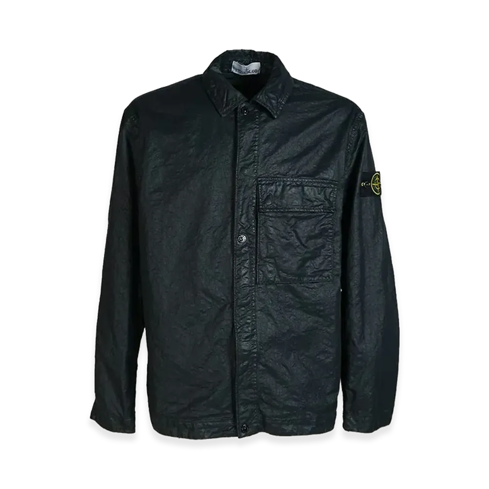 Stone Island Naylon Panama Relaxed Overshirt "Black"