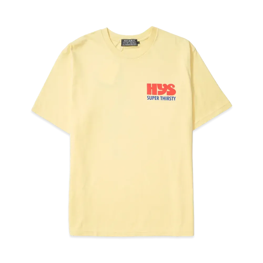 HYSTERIC GLAMOUR Fresh Juice Bar T-Shirt "Yellow"