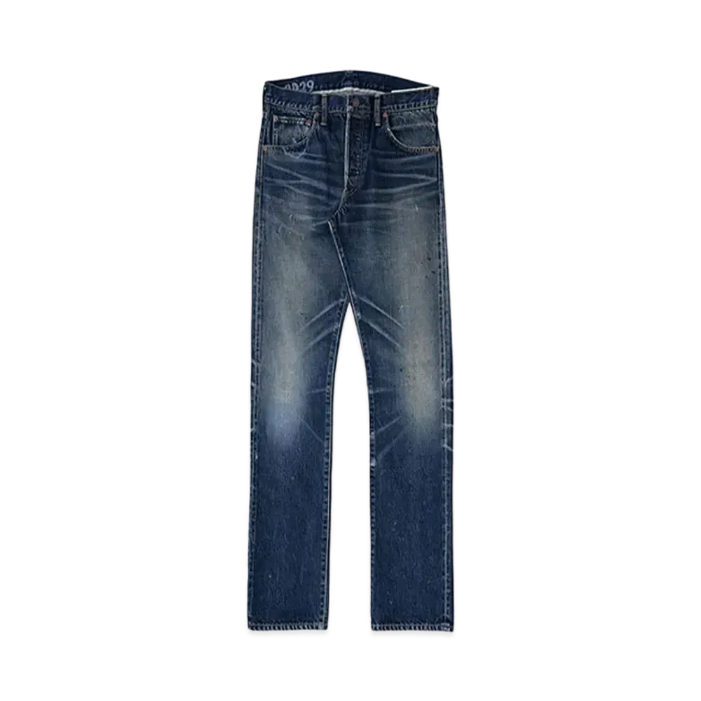 visvim SOCIAL SCULPTURE 01 SLIM DAMAGED-29 L30 "Denim"
