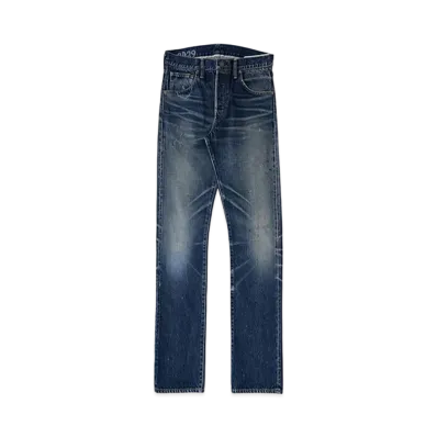visvim SOCIAL SCULPTURE 01 SLIM DAMAGED-29 L30 "Denim"
