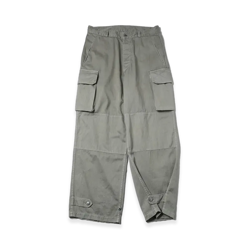 A.PRESSE Vintage FA HBT M-47 Pants "Greige"