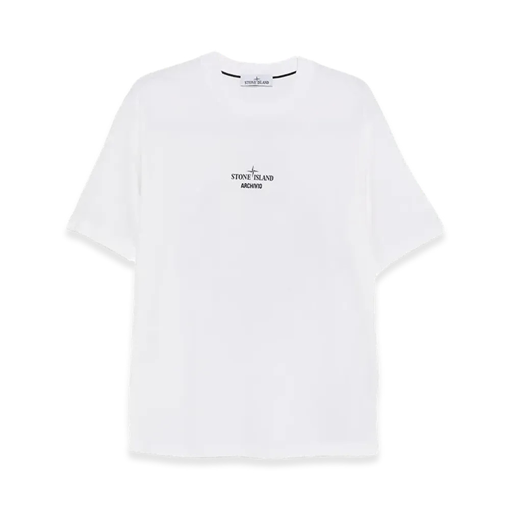 Stone Island Organic Cotton Jersey "White"