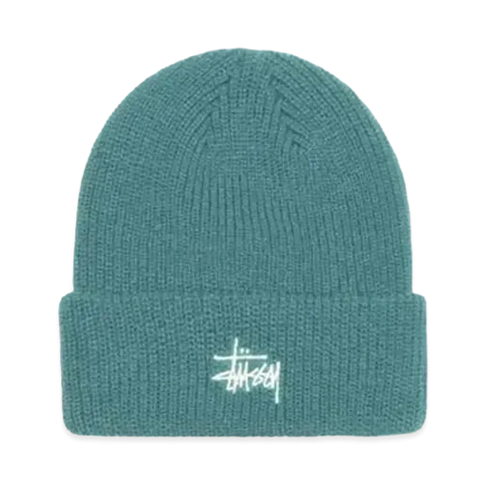 Stussy Cuff Beanie Basic "Sea Green"