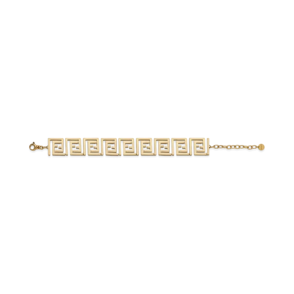 FENDI x Versace Fendace Gold-Colored Bracelet "Gold"