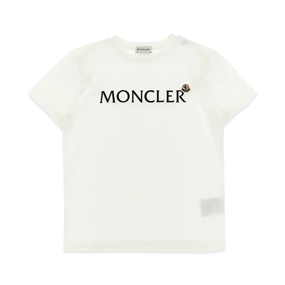 MONCLER Kids Logo T-Shirt "White"