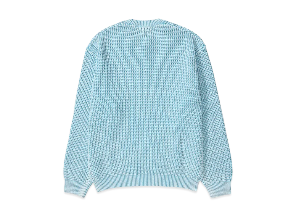 Supreme Washed Small Box Waffle Sweater 