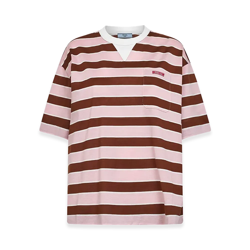 PRADA Women's T-Shirts "Stripped"