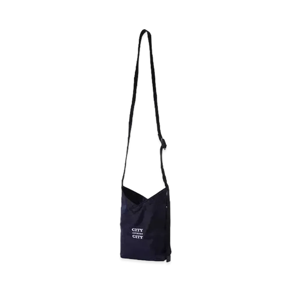 CITY COUNTRY CITY hobo x CITY COUNTRY CITY AZUMA SHOULDER BAG NYLON OXFORD "NAVY"