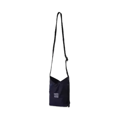 CITY COUNTRY CITY hobo x CITY COUNTRY CITY AZUMA SHOULDER BAG NYLON OXFORD "NAVY"
