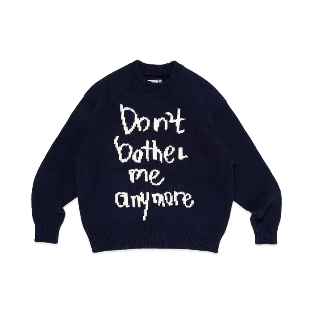 Wasted Youth Knit Sweater "Navy" / VERDY