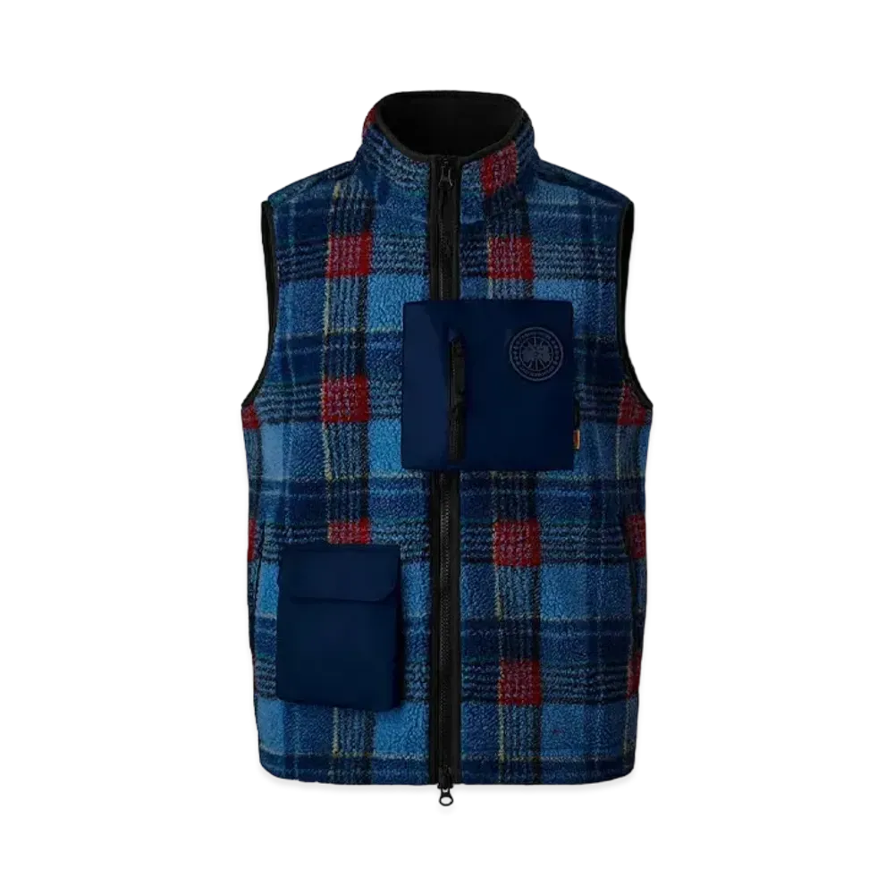CANADA GOOSE Legion Vest "Legacy Tartan Blue"