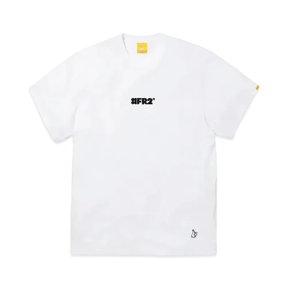 FR2 Rabbits Circle Logo T-shirt "White"